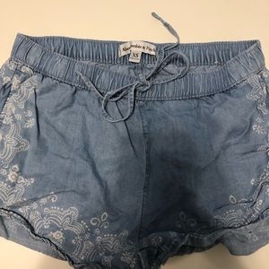 Abercrombie and Fitch Blue shorts